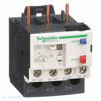 SCHNEIDER ELECTRIC Overload Relay 1.60 to 2.50A 3P Class 10, 3EA43