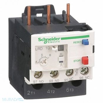 SCHNEIDER ELECTRIC Ovrload Relay 4 to 6A 3P Class 10 690VAC, 3EA45