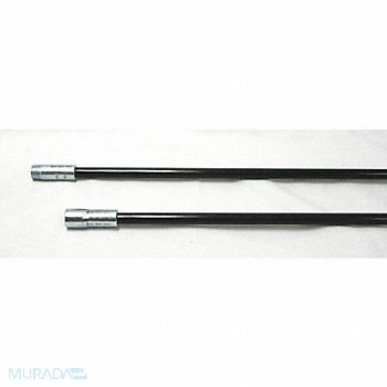 TOUGH GUY Fiberglass Rods 3/8 NPT Dia 3/8 Length48, 3EDA6