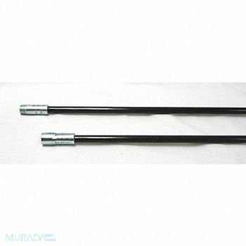 TOUGH GUY Fiberglass Rods 3/8 NPT Dia 1/2 Length72, 3EDA8