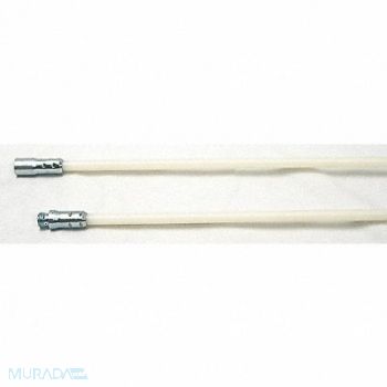 TOUGH GUY Nylon Brush Rods 1/4 NPT Dia3/8 Length48, 3EDA9