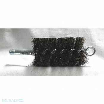 TOUGH GUY Flue Brush Dia 2 1/2 1/4 MNPT Length 8, 3EDD1