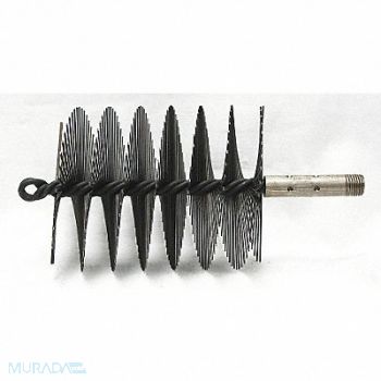 TOUGH GUY Flue Scraper Dia 3 3/4 1/4 MNPT Length 8, 3EDE8