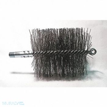 TOUGH GUY Flue Brush Dia 4 1/4 MNPT Length 8, 3EDL6