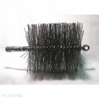 TOUGH GUY Flue Brush Dia 4 1/4 1/4 MNPT Length 8, 3EDL7