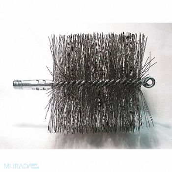 TOUGH GUY Flue Brush Dia 5 1/4 MNPT Length 8, 3EDN1