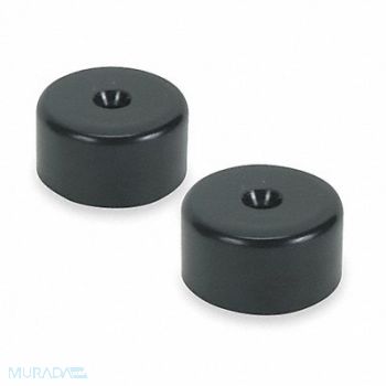 GRAINGER APPROVED Mag Door Holder Nylon Black Wall/Floor, 3EHW6