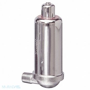 WATTS Steam Vent Valve Adj Angle 1/8 In MPT, 3EJG1