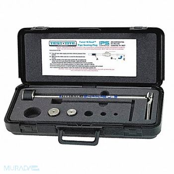 TEST-TITE Twist N Seal Kit 1 1/4 To 2 In 12 In L, 3EJL9