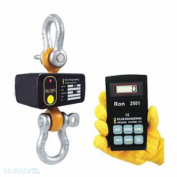 RON CRANE SCALES Crane Dyno w/Rmte Display 20 000lb.Cap, 3EKX5