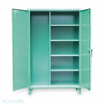 STRONG HOLD K4850 Strg Cab 78 x48 x24 Green 4Shlv, 3EME6