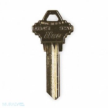 KABA ILCO Key Blank Brass Schlage Lock PK10, 3EMT1
