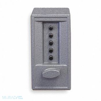 KABA Push Button Lock Entry Gray Powder Paint, 3EPR6