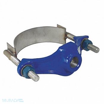 SMITH-BLAIR Saddle Clamp 4 Pipe Size 2 NPT Outlet, 3EUA5