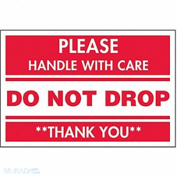 TAPECASE Instructional Label Care PK50, 16U964