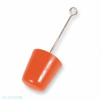 ULTRATECH Drain Plug Orange 6 In, 3EWY2