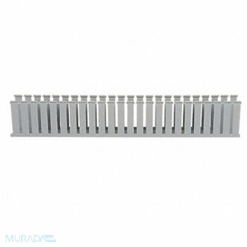 PANDUIT Wire Duct Wide Slot Gray 2.25 W x 4 D, 3EXT5