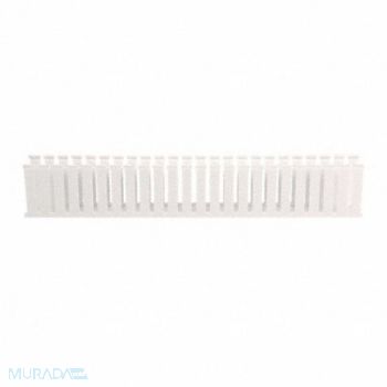 PANDUIT Wire Duct Wide Slot White 2.25 W x 4 D, 3EXT6