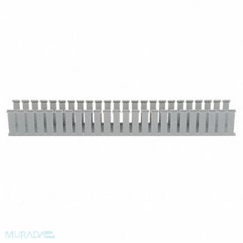 PANDUIT Wire Duct Wide Slot Gray 3.25 W x 3 D, 3EXT9