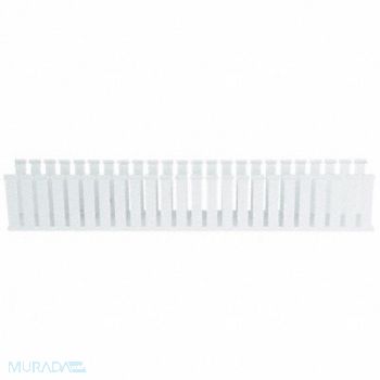 PANDUIT Wire Duct Wide Slot White 3.25 W x 4 D, 3EXU3