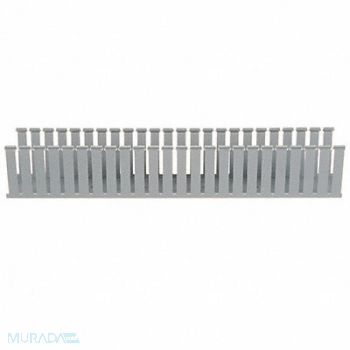 PANDUIT Wire Duct Wide Slot Gray 4.25 W x 4 D, 3EXU8