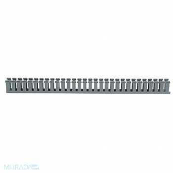 PANDUIT Wire Duct Wide Slot Gray 1.26 W x 2 D, 3EXV9