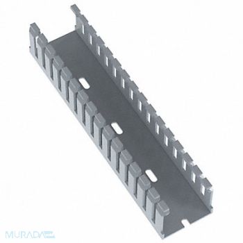 PANDUIT Wire Duct Narrow Slot Gray 1.75W x 1.5D, 3EXX1