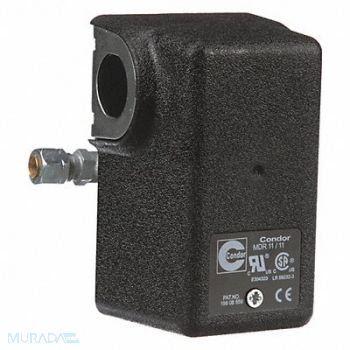 CONDOR USA INC Pressure Switch 80/100 psi Diaphrgm DPST, 3EYN6