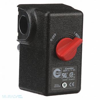 CONDOR USA INC Pressure Switch DPST 80/100 psi Diaphrgm, 3EYN7