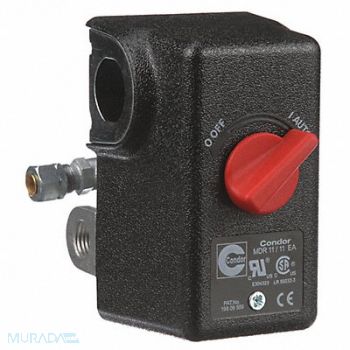 CONDOR USA INC Pressure Switch 80/100 psi DPST Diaphrgm, 3EYP2