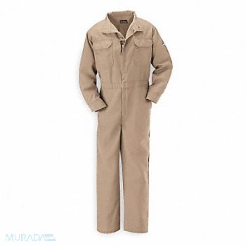 VF IMAGEWEAR D1688 Flame-Resistant Coverall Tan 2XL HRC1, 3EZP7