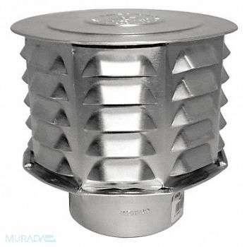 AMERI-VENT Cap Universal Vent 3in, 3F352