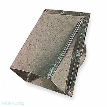 DAYTON Outside Air Inlet Cap Flange-Mount Steel, 3F837