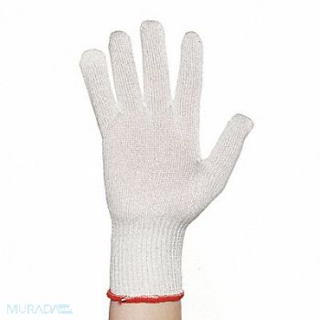 SHOWA Uncoated Glove White 7, 3FA61
