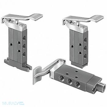 PARKER Manual Air Control 4-Way 2-Position 1/8, 3FDZ7