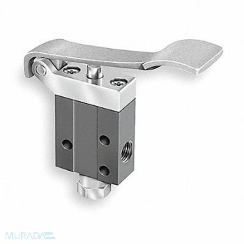 PARKER Manual Air Control 3-Way 2-Position 1/8, 3FEA5