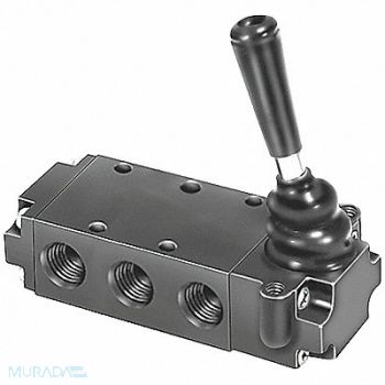 PARKER Manual Air Control 4-Way 2-Position 1/4, 3FEE6