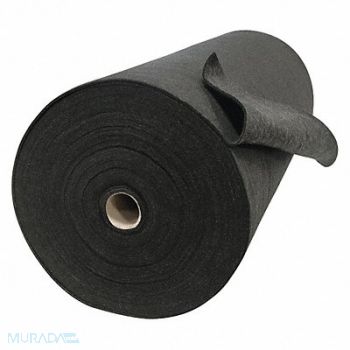 STEINER Welding Blanket Roll 4ft W 50 ft L Black, 3FKT6