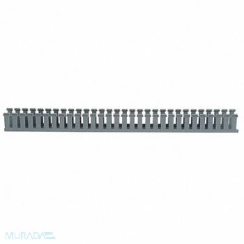 PANDUIT Wire Duct Wide Slot Gray 1.75 W x 2.12 D, 3FVH6