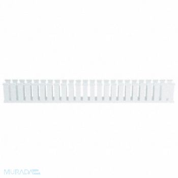 PANDUIT Wire Duct Wide Slot White 1.75 W x 3 D, 3FVJ2