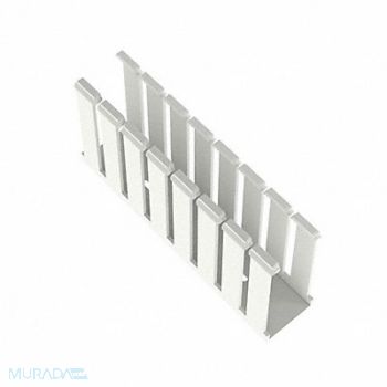 PANDUIT Wire Duct Wide Slot White 1.75 W x 4 D, 3FVJ6