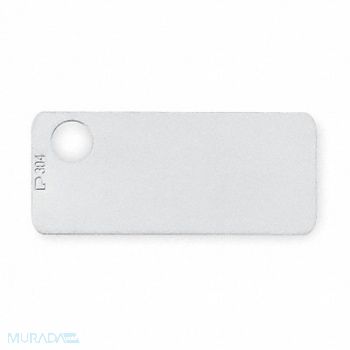 PANDUIT Marker Plate 316 SS 3/4in H PK100, 3FVX3