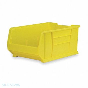 AKRO-MILS D5562 Super Size Bin Yellow Plastic 11 in, 3FWA9