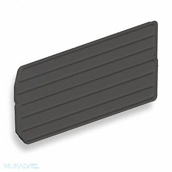 AKRO-MILS Divider 6 3/8 in Black 4 PK4, 4MXK9