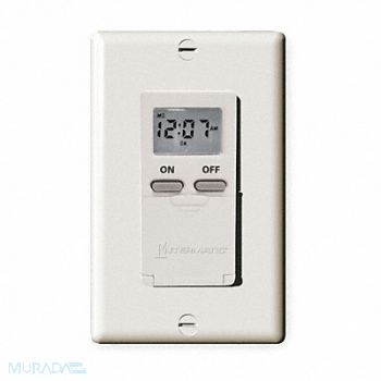 INTERMATIC Digital Timer 7-Day SPST 120 V Almond, 3FWZ2