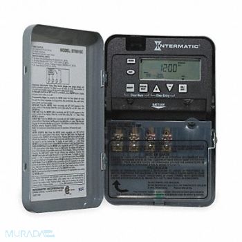 INTERMATIC Electronic Timer 7 Days SPST, 3FXA1