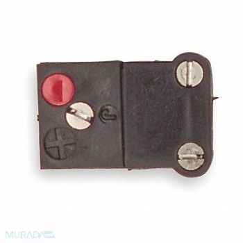 TEMPCO Thermocouple Jack J Black Miniature, 3FXN5