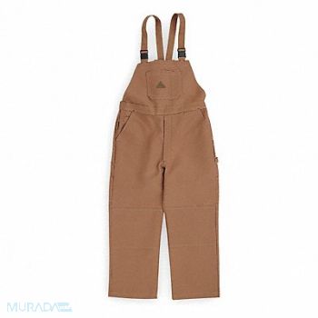 VF IMAGEWEAR D1716 Bib Overalls Brown 3XL 14.6 cal/cm2, 3FYH9