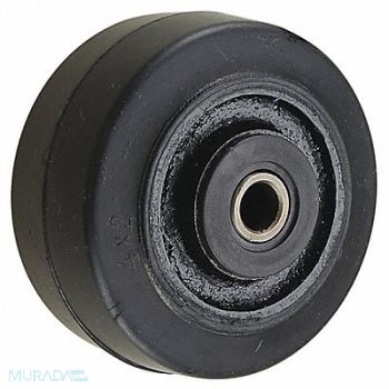 GRAINGER APPROVED RBBR Tread on Iron Core Wheel 4, 3G266