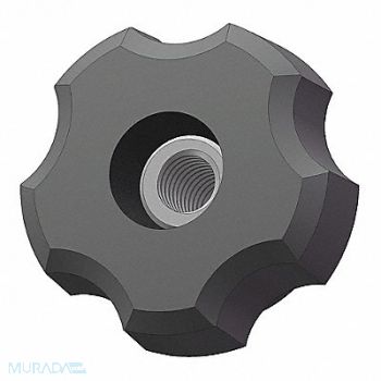 INNOVATIVE COMPONENTS Hand Knob Through Hole 1/4 -20, 3GDV1